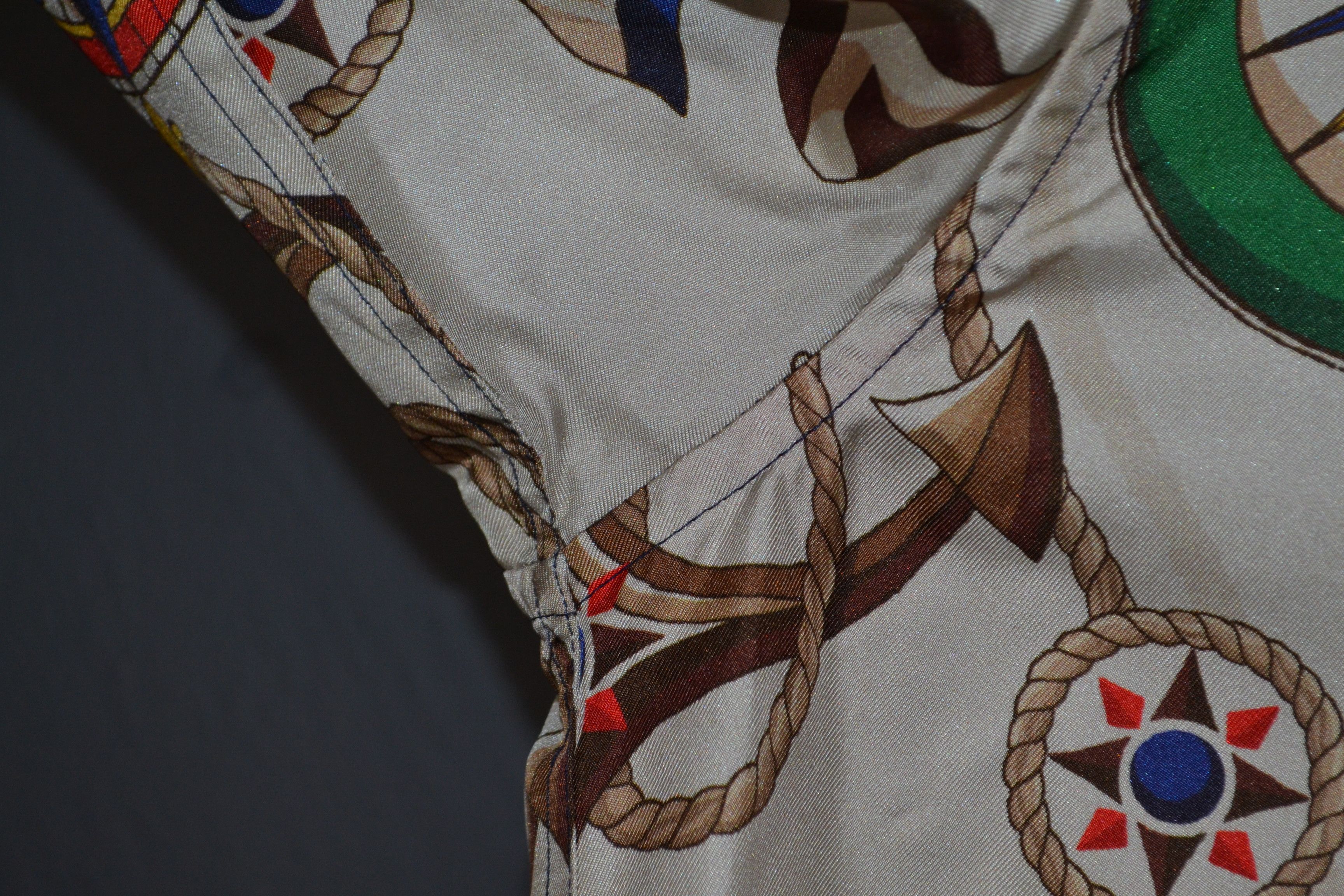 Gant Gant Sailing Print Silk Shirt S Size US S / EU 44-46 / 1 - 7 Thumbnail