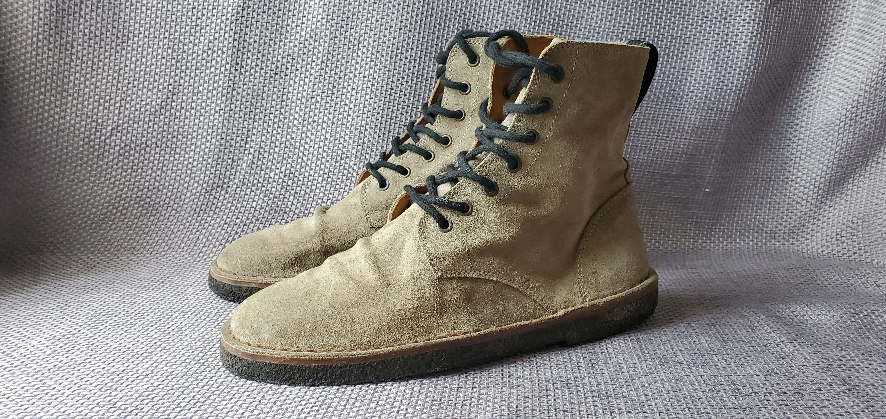 image of Golden Goose Desert Crepe Sole Boots in Brown, Men's (Size 8)