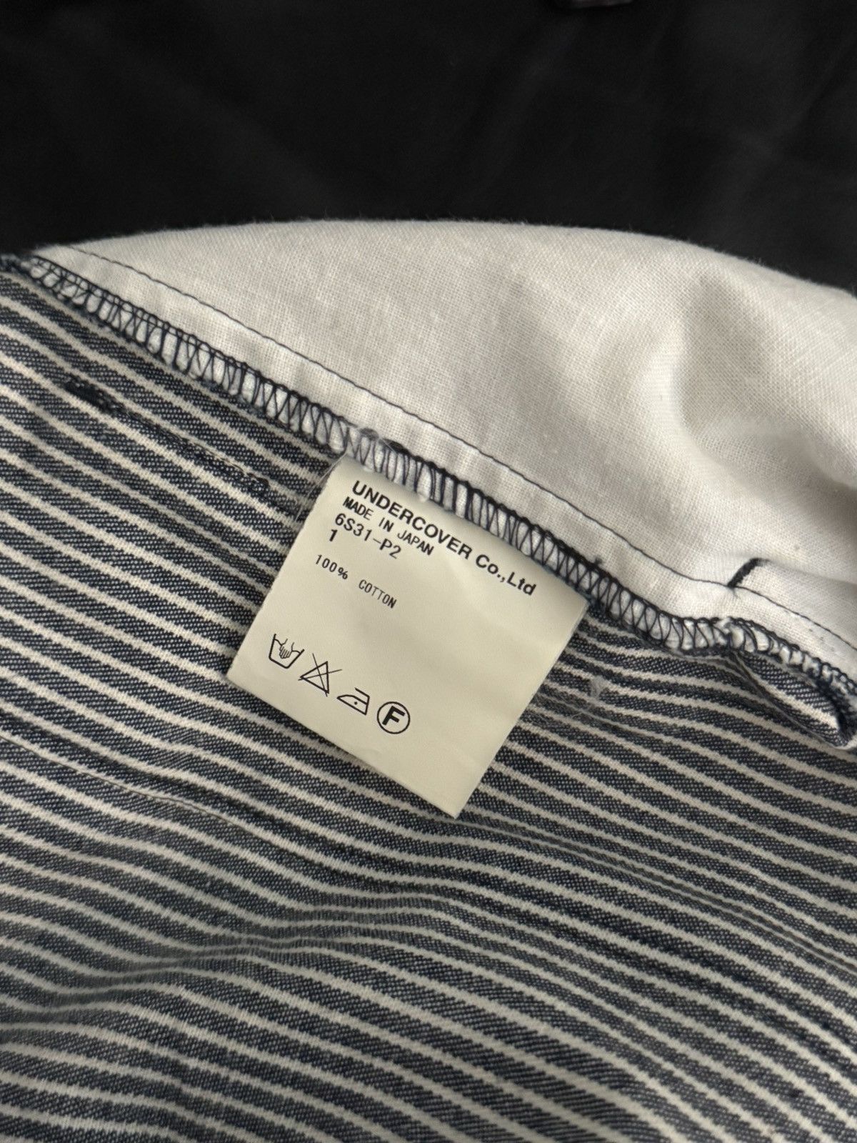 Undercover Undercover SS06 "To The Universe" striped wide pants Size US 27 - 8 Thumbnail