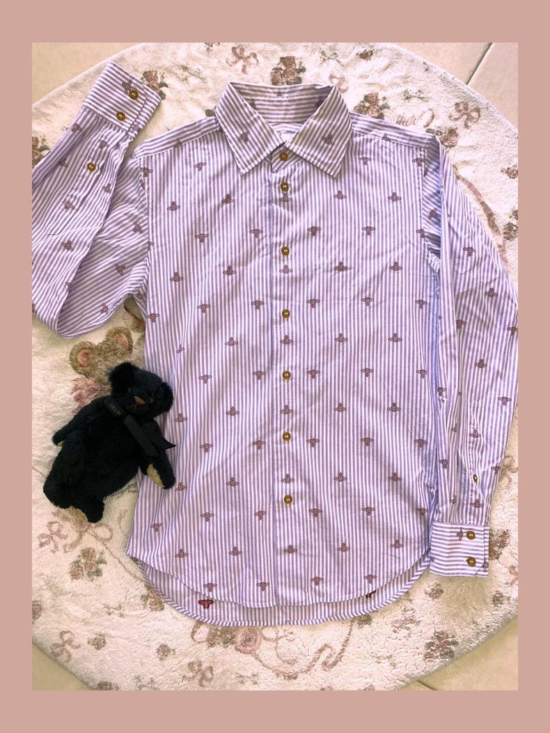 Vivienne Westwood Vivienne Westwood Striped shirt Size M / US 6-8 / IT 42-44 - 1 Thumbnail