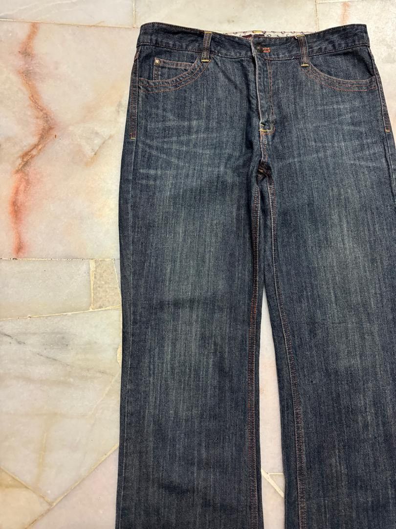 Vintage 💥FLARE💥VINTAGE JAPANESE STONE WASHED SICK STYLE DENIM Size US 29 - 2 Thumbnail