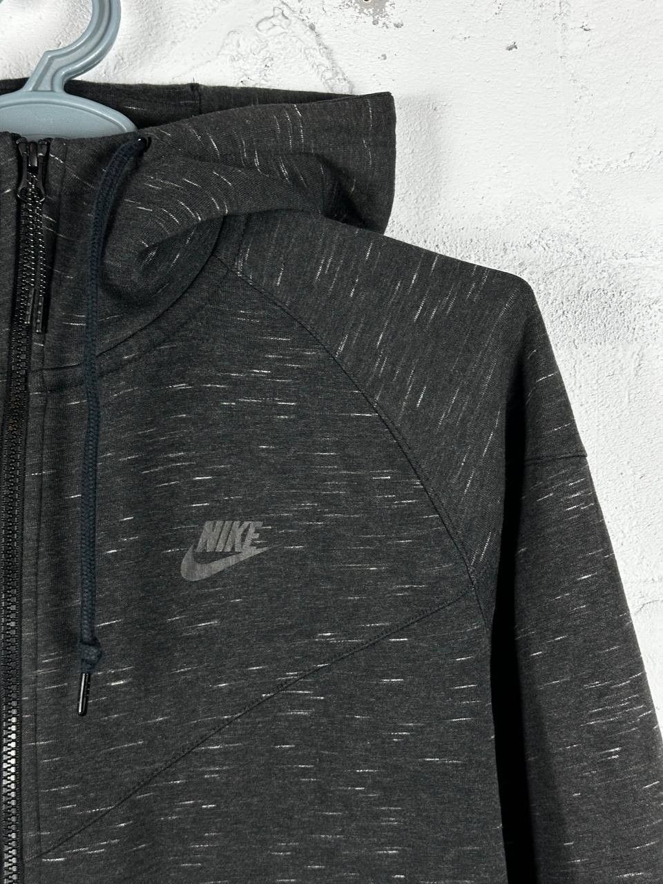 Nike × Vintage Nike Tech Fleece Vintage Drill Retro Zip Hoodie Old Size US XL / EU 56 / 4 - 6 Thumbnail