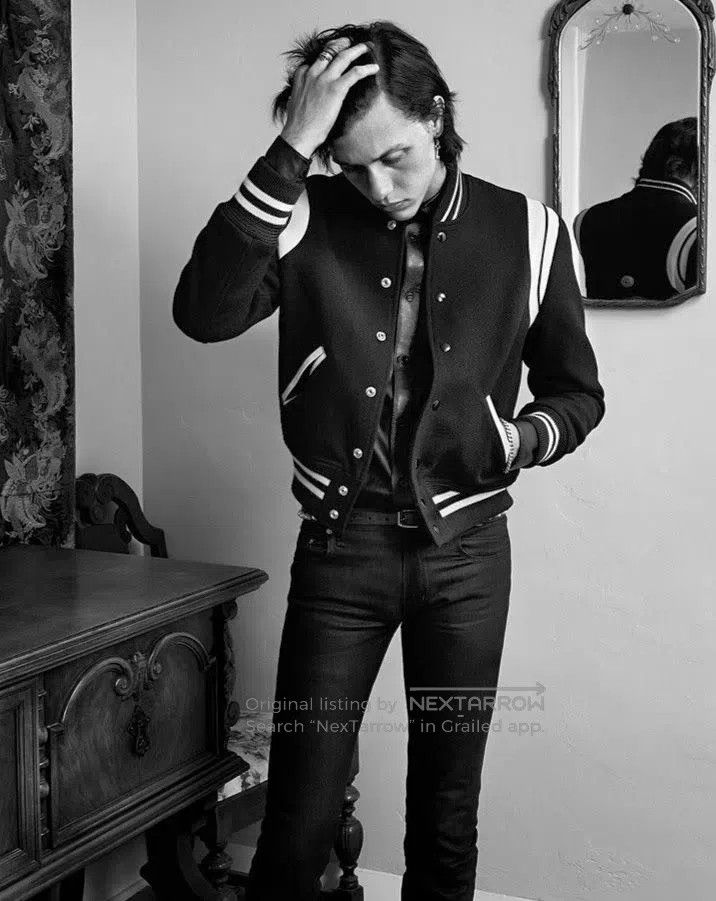 Saint Laurent Paris Saint Laurent Paris Original Baseball Jacket Size US S / EU 44-46 / 1 - 9 Thumbnail