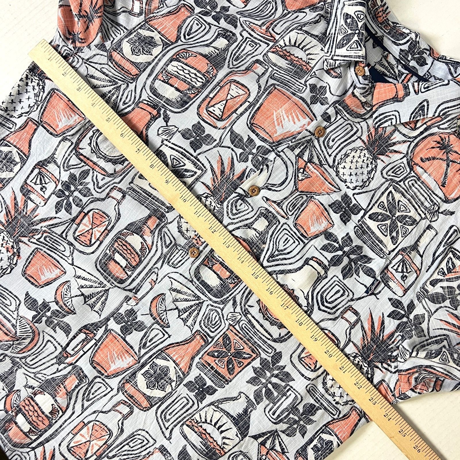 Other Jack O'Neill Tropical Drinks Mens Hawaiian Shirt size Large Size US L / EU 52-54 / 3 - 9 Thumbnail