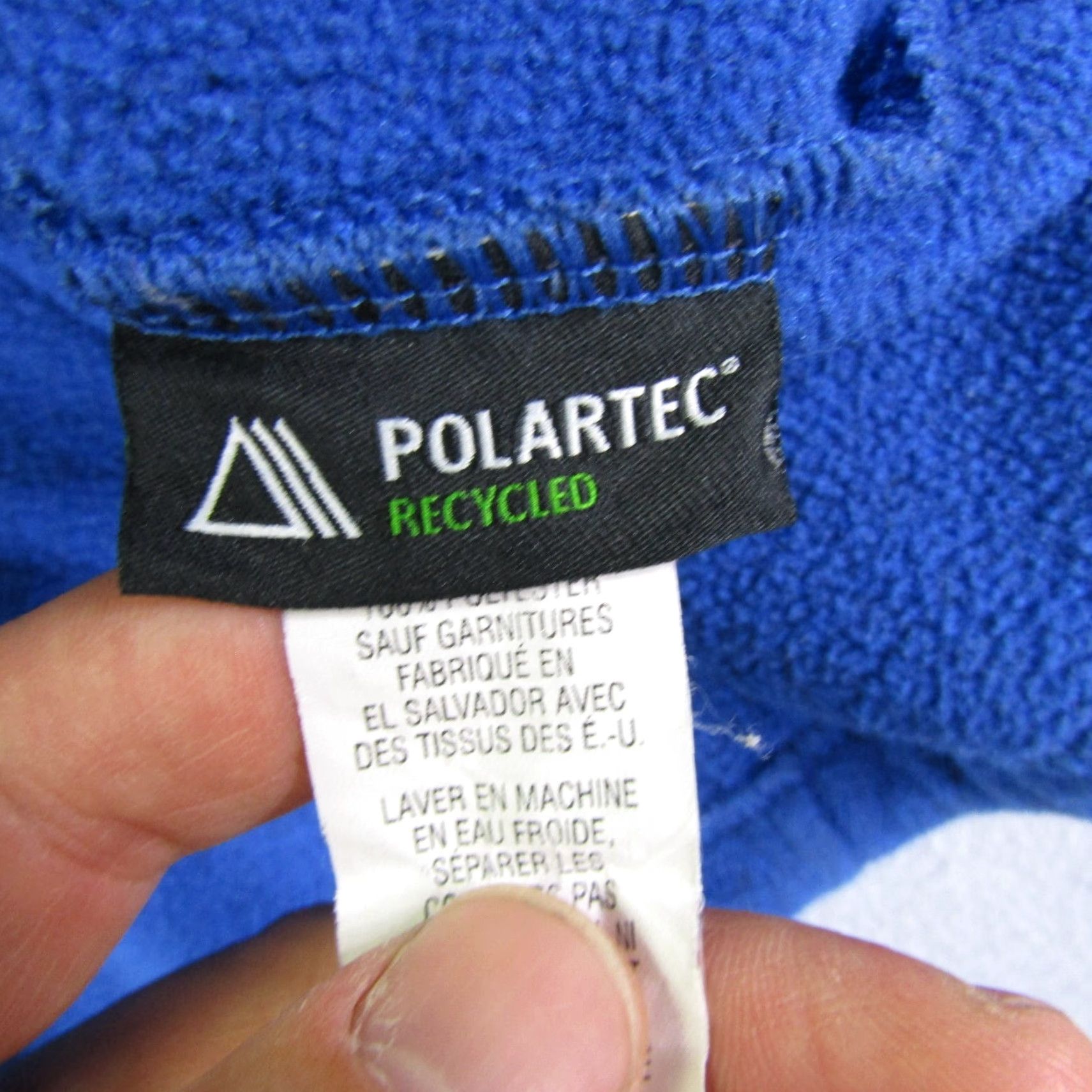 Vintage VINTAGE LL Bean Vest Mens XL Blue Polartec Mountain Fleece Full Zip Outdoors Size US XL / EU 56 / 4 - 5 Thumbnail