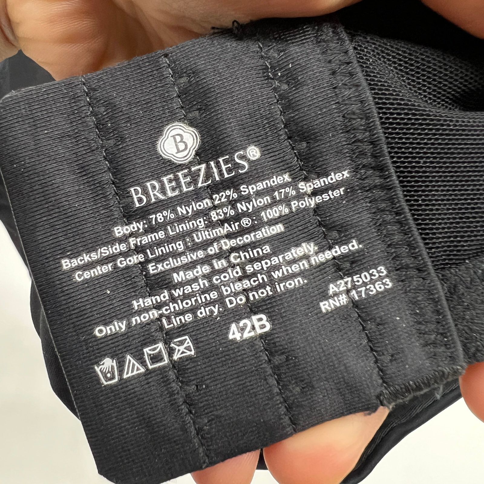 Other Breezies Luxe Lace Underwire TShirt Bra Black Size 42 B Size M / US 6-8 / IT 42-44 - 3 Thumbnail