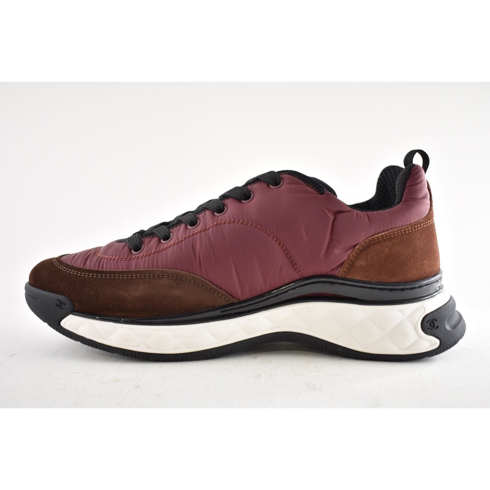 Chanel Chanel 21A Mens CC Logo Low Top Trainer Sneaker 44 11 Size US 11 / EU 44 - 6 Thumbnail