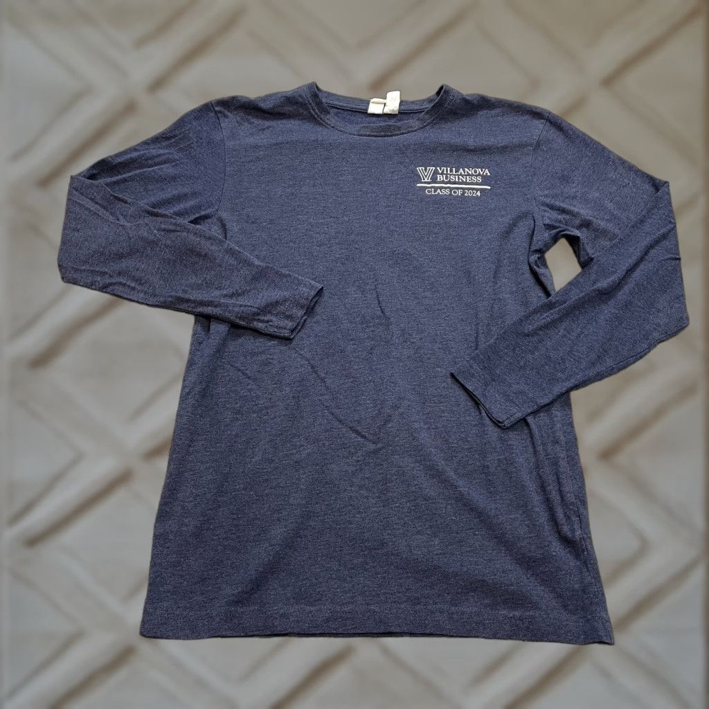 Vintage Clique Shirt Adult Small Blue Long Sleeve Tee Nike Size US S / EU 44-46 / 1 - 1 Thumbnail