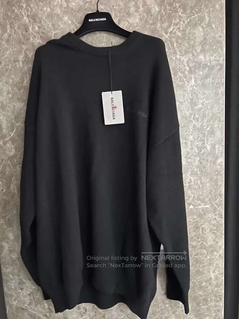 Balenciaga Balenciaga Embroidered sweater M Size US M / EU 48-50 / 2 - 1 Thumbnail