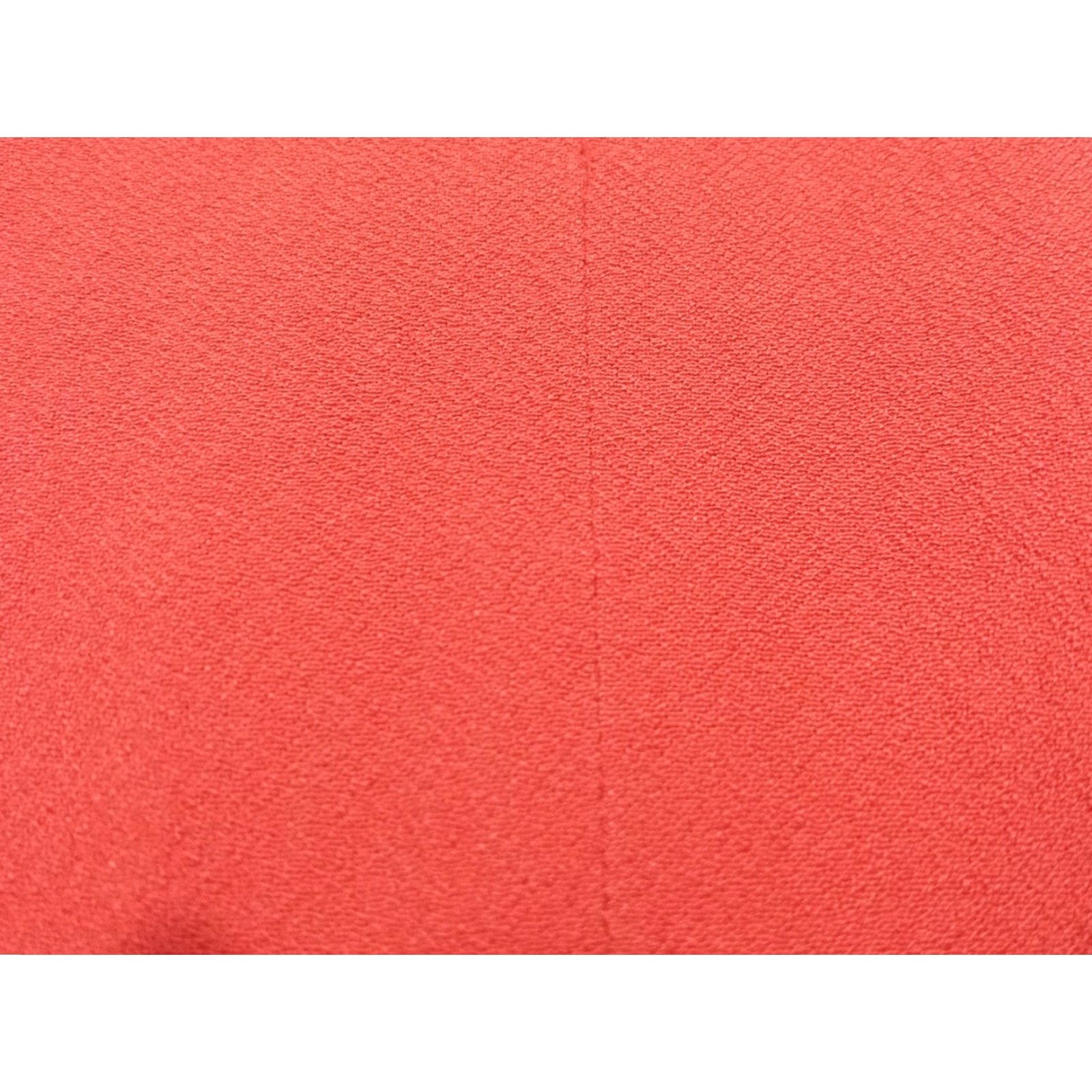 J. Jill J.Jill Womens Shirt PXS Petite Long Sleeve V-Neck Tie Front Solid Orange Rayon Size XS / US 0-2 / IT 36-38 - 5 Thumbnail