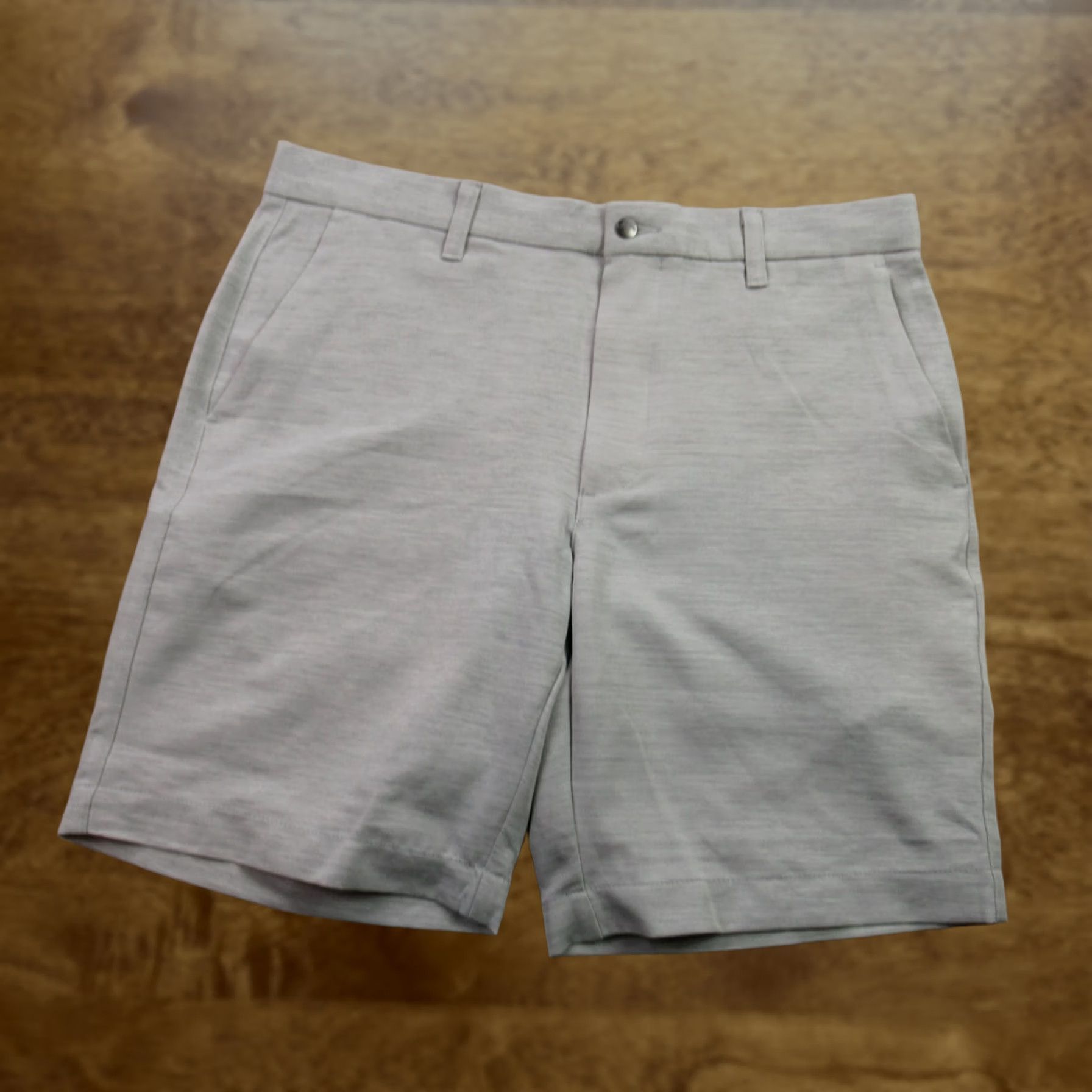 Callaway Callaway Shorts Mens 34 Pockets Button Lightweight Outdoors Chino Gray Size US 34 / EU 50 - 1 Thumbnail