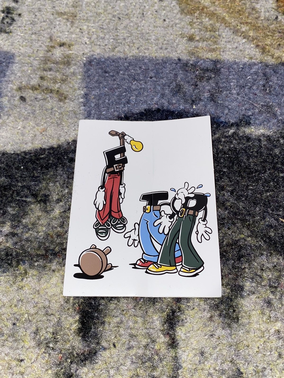 Fuck The Population FTP HUNG STICKER Size ONE SIZE - 1 Preview
