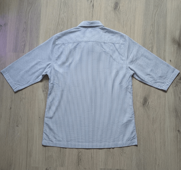 Norse Projects Norse Projects Mads Poplin Stripe SS short shirt Size US M / EU 48-50 / 2 - 2 Thumbnail