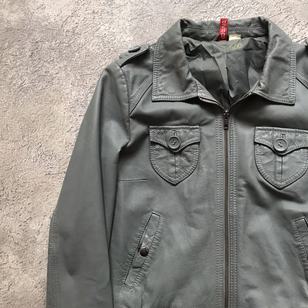 If Six Was Nine VINTAGE LEATHER JACKET JAPAN CASUAL STREETWEAR 90s Y2K Size S / US 4 / IT 40 - 2 Thumbnail