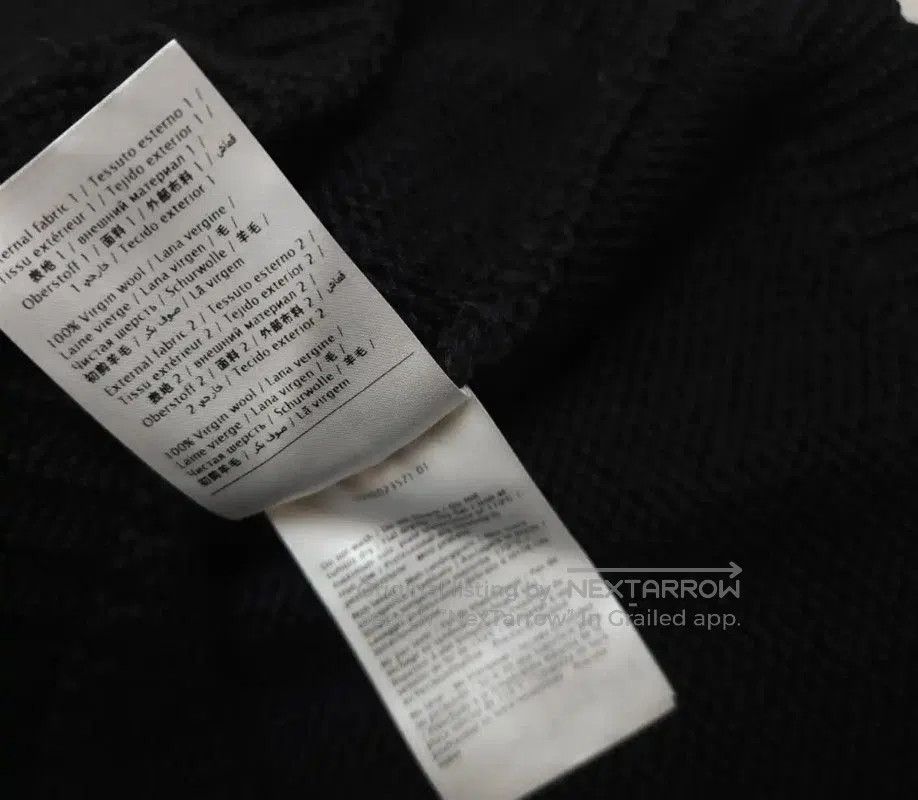 Valentino Valentino Black Wool Long Sleeve Sweater . Size M / US 6-8 / IT 42-44 - 4 Thumbnail