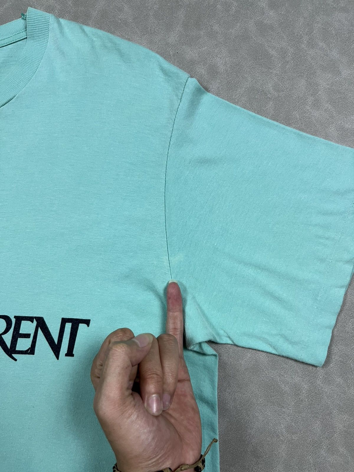 Yves Saint Laurent 90s YSL big logo tee Size US M / EU 48-50 / 2 - 10 Thumbnail