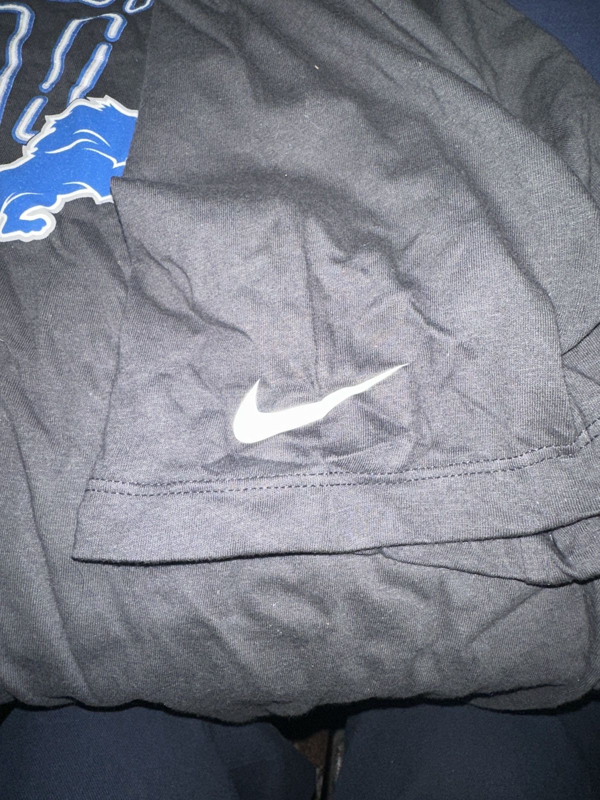 Nike Grey Nike Tee NFC Champions Detroit Lions Size US XL / EU 56 / 4 - 2 Thumbnail