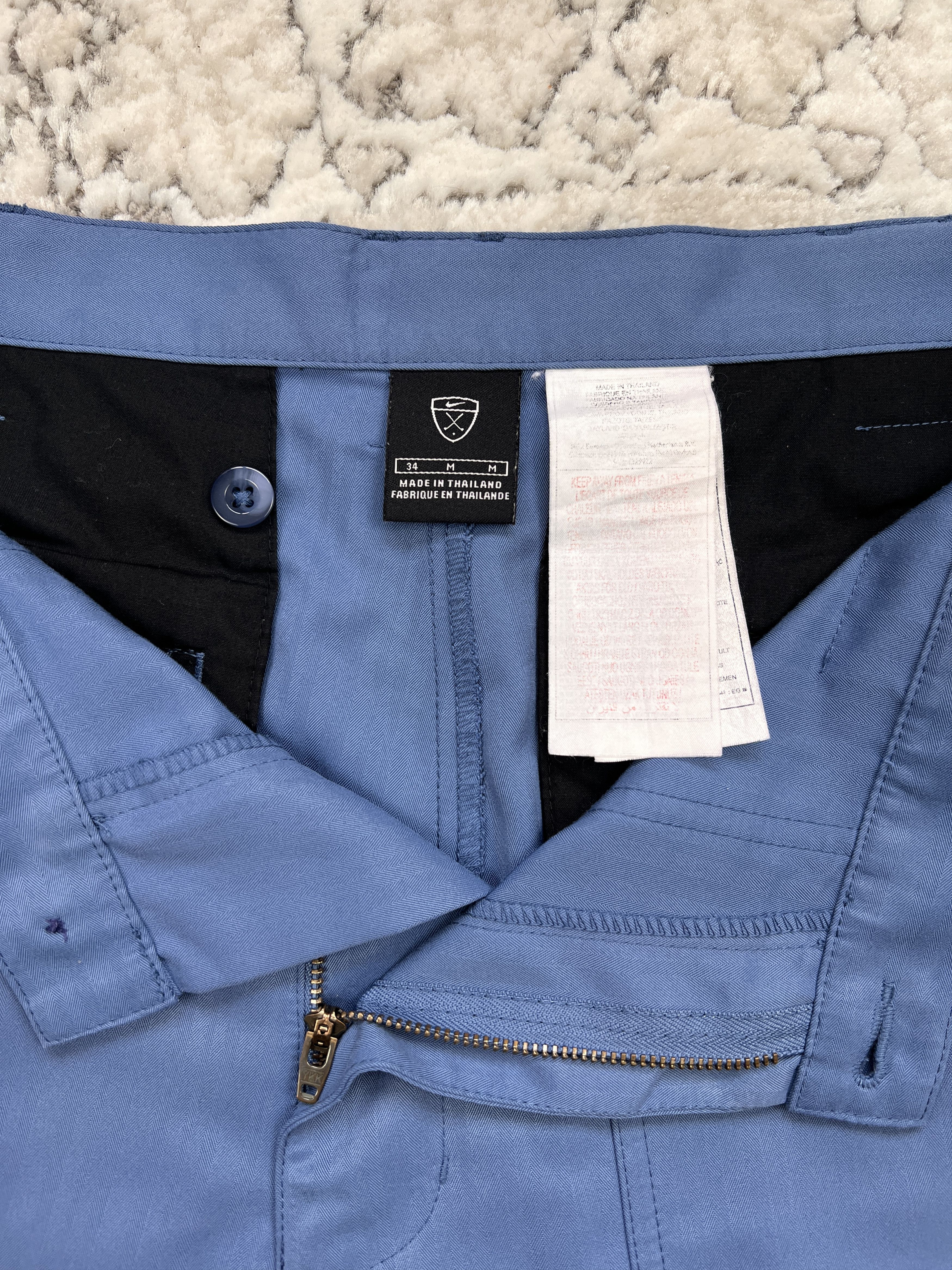 Nike Nike Golf Shorts Blue M(34) Casual Sportswear Size US 34 / EU 50 - 13 Thumbnail