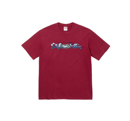 Supreme Supreme Tag Tee Cardinal • L Size US L / EU 52-54 / 3 - 2 Thumbnail