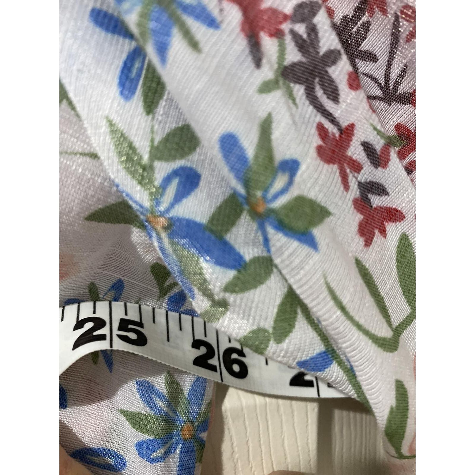 Harve Benard Harve Benard White 3/4 Sleeve Blouse Size 3X Top A003305 Size 3XL / US 20-22 - 7 Thumbnail