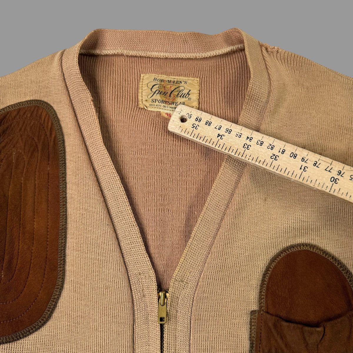 Vintage Vintage 1950s shooting cardigan Size US L / EU 52-54 / 3 - 3 Thumbnail