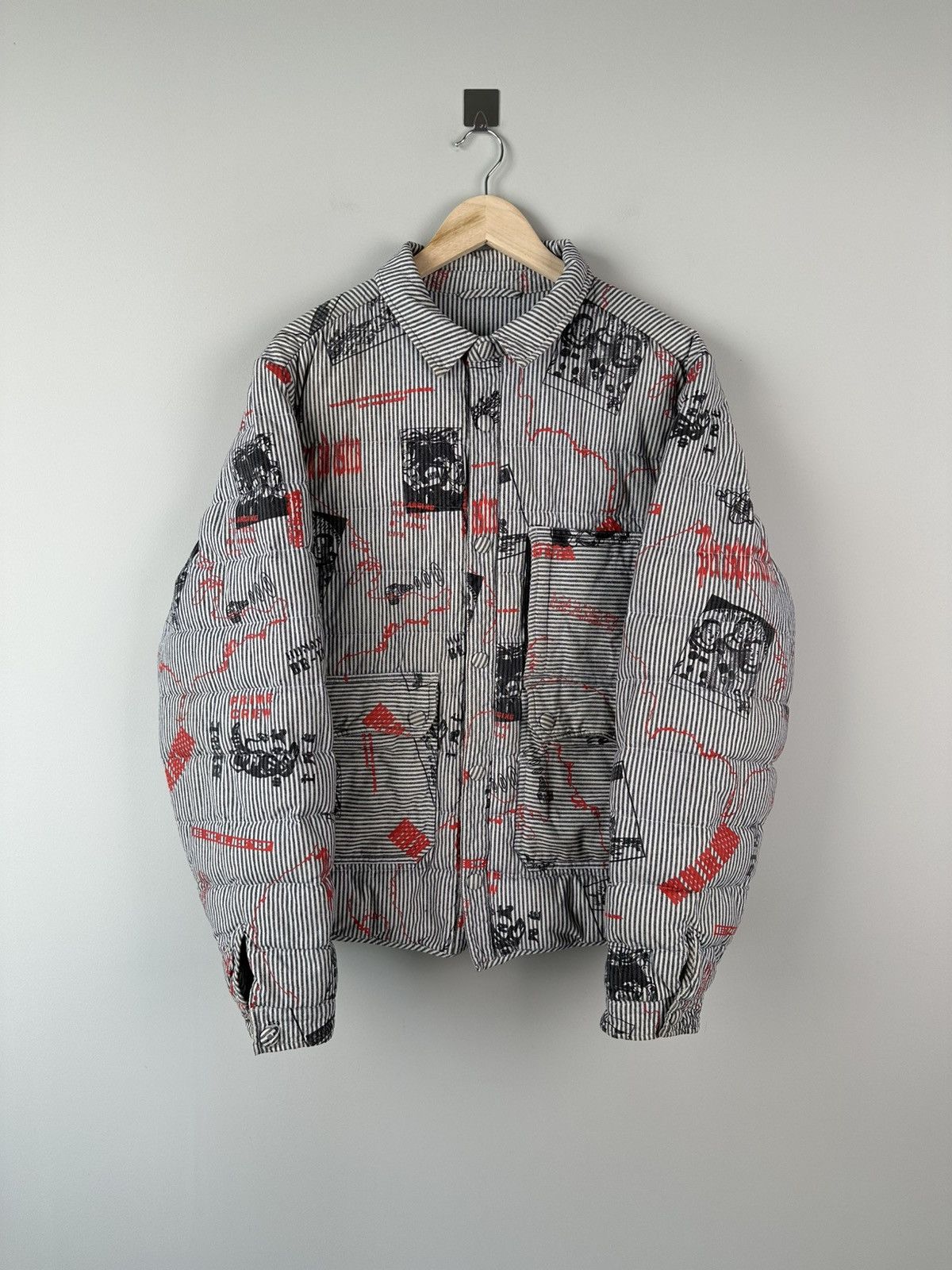 Billionaire Boys Club Billionaire Boys Club BBC Puffer Overshirt Oversized Size US L / EU 52-54 / 3 - 1 Thumbnail