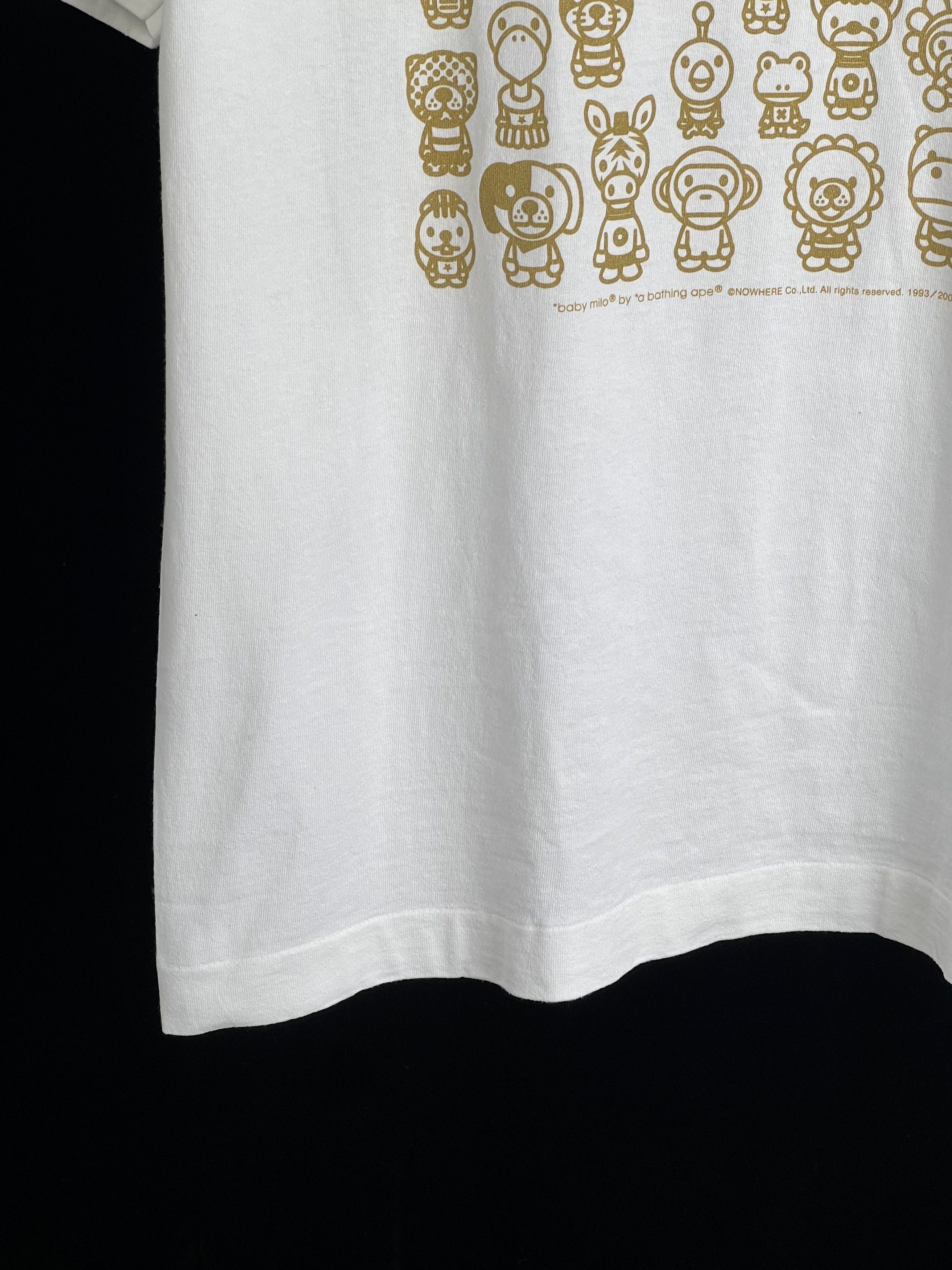 Bape RARE*BAPE ABC A To Z Tee Vintage Size US L / EU 52-54 / 3 - 4 Thumbnail