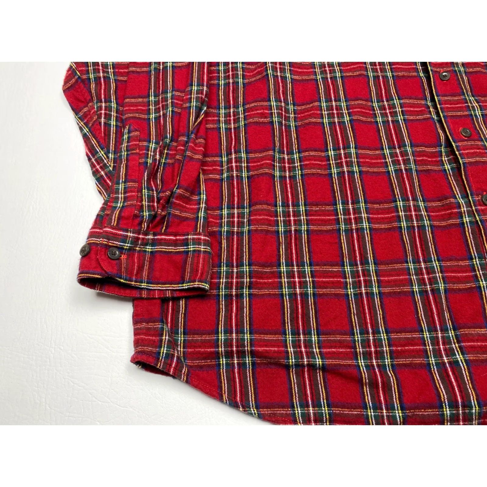 Vintage L.L. Bean Shirt Men’s 2XL Red Plaid Long Sleeve Flannel 100% Cotton 7661 Size US XXL / EU 58 / 5 - 3 Thumbnail