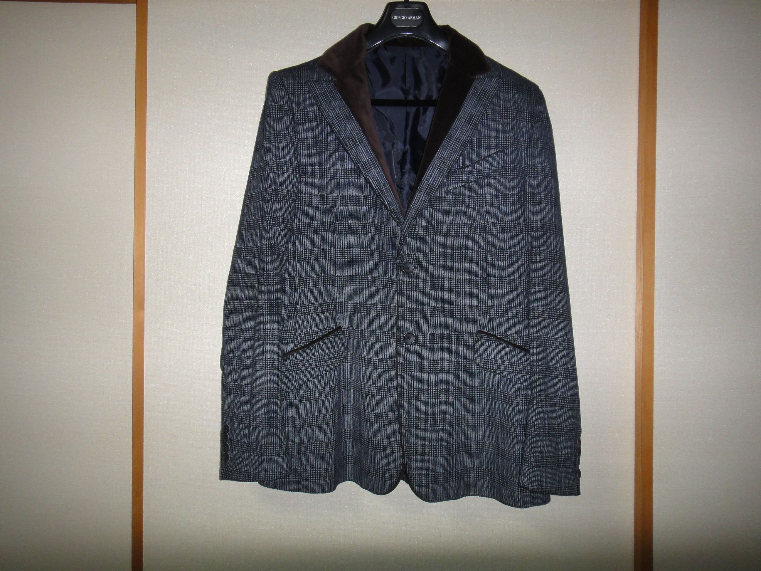Dolce & Gabbana D&G Dolce & Gabbana Black Label Check Blazer Excellent Size 50R - 4 Thumbnail