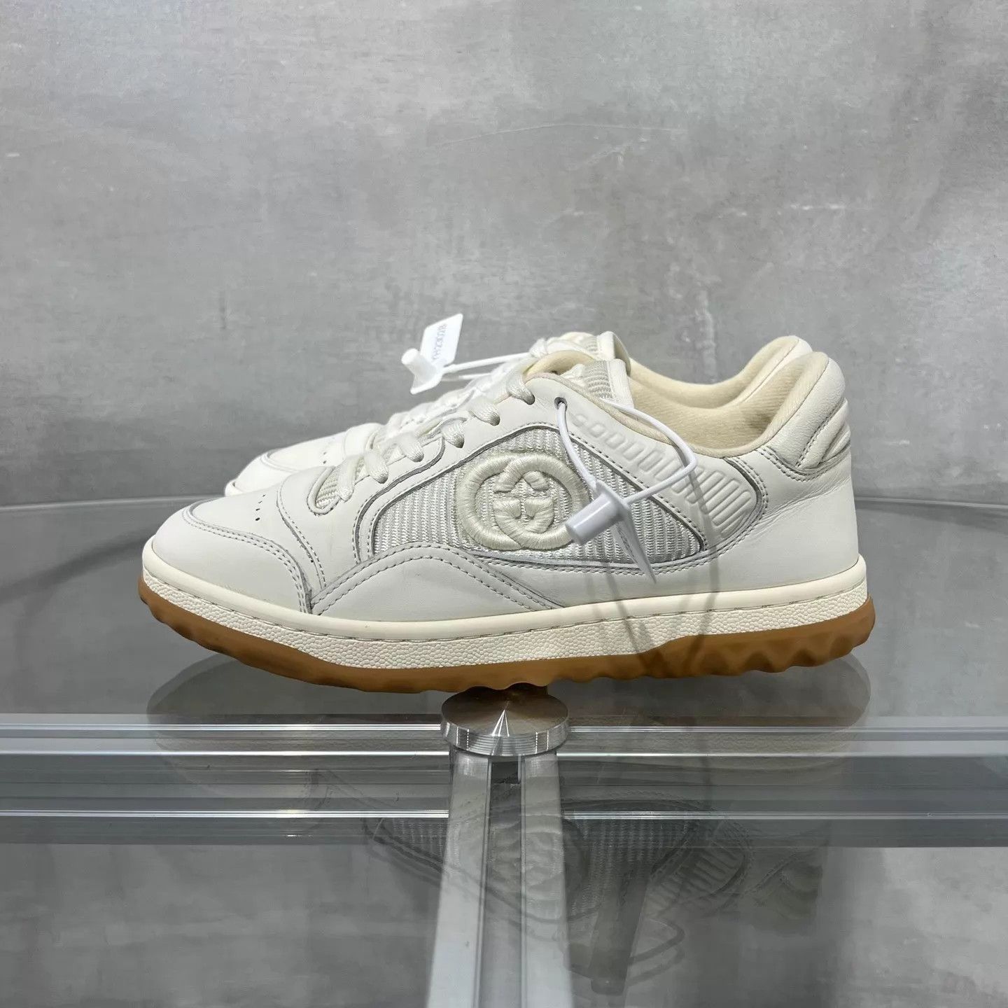 Gucci Gucci Women's White Sneakers MAC80 EUR34 Size US 4 / IT 34 - 3 Thumbnail