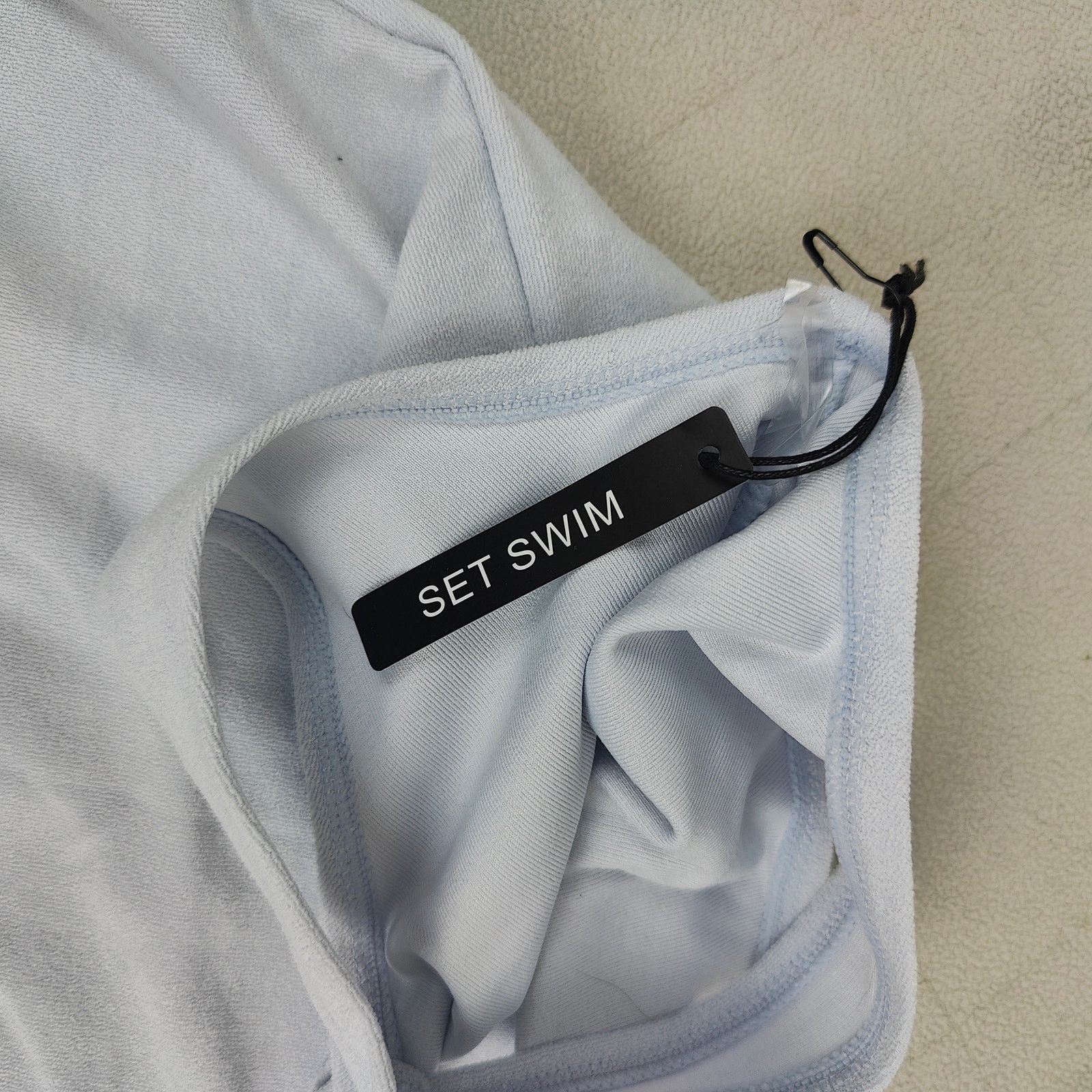 Other Set Active Swim Terry Tunic Cover Up Womens Small Ice Blue Size S / US 4 / IT 40 - 3 Thumbnail