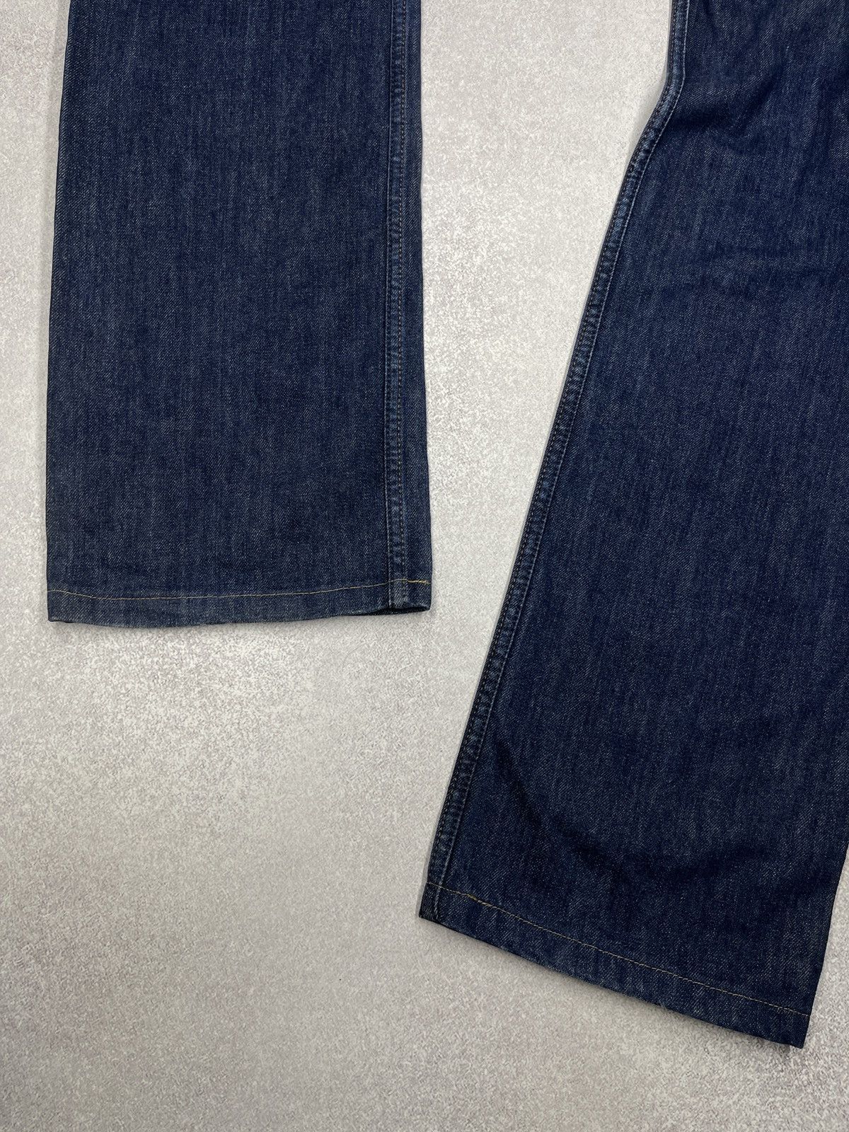 Diesel Mens Diesel Larkee Denim Jeans Blue Y2K Size US 33 - 9 Thumbnail