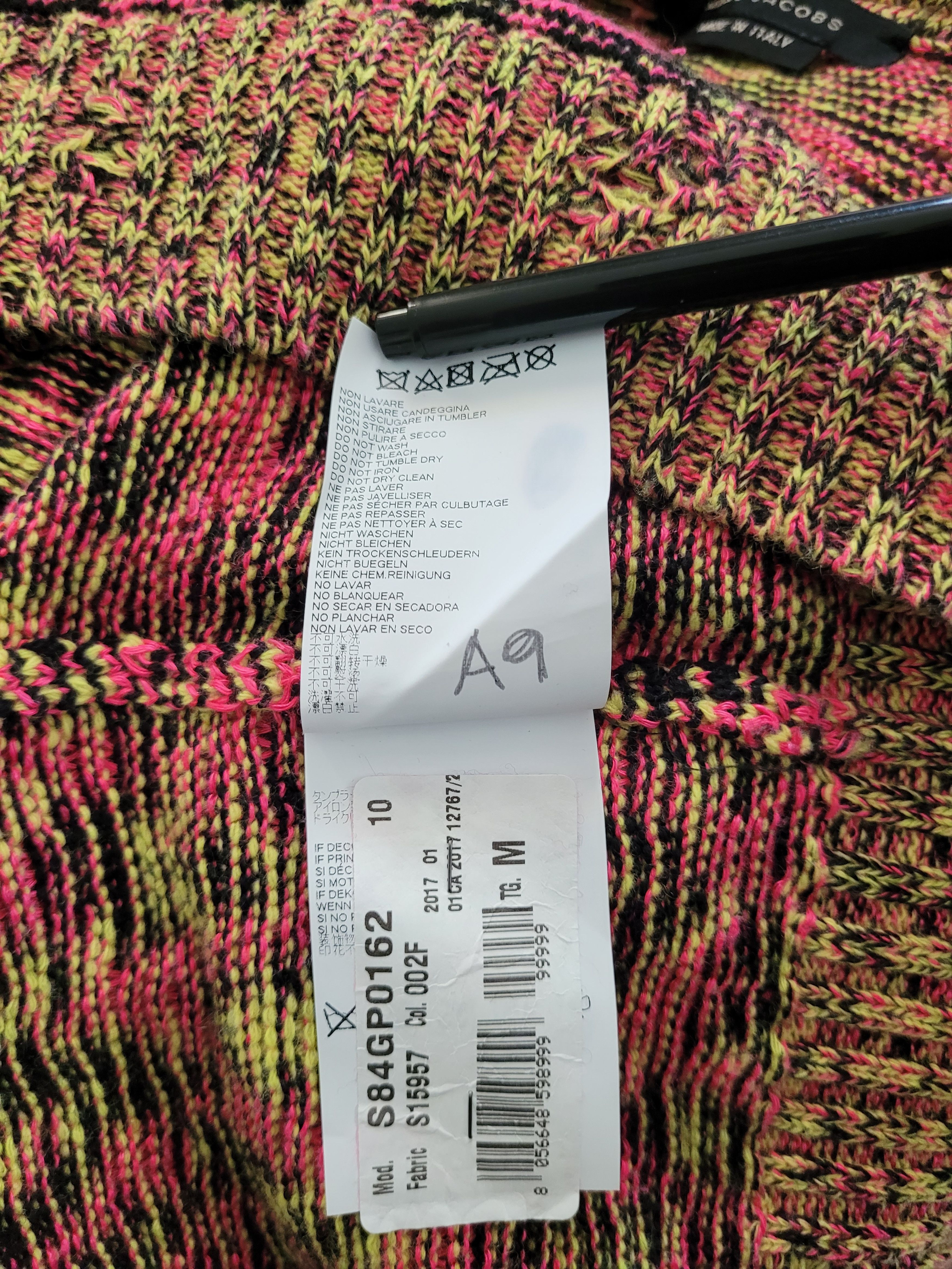 Marc Jacobs Marc Jacobs mainline linen-wool-cashmere jacquard jumper Size US M / EU 48-50 / 2 - 9 Thumbnail