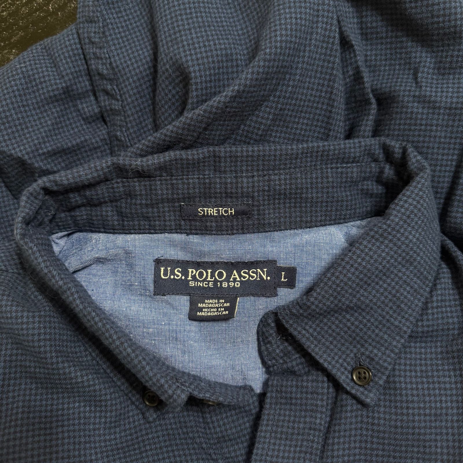 U.S. Polo Assn. U.S. Polo Assn. Long Sleeve Button-Down Shirt | Sz L Size US L / EU 52-54 / 3 - 6 Thumbnail