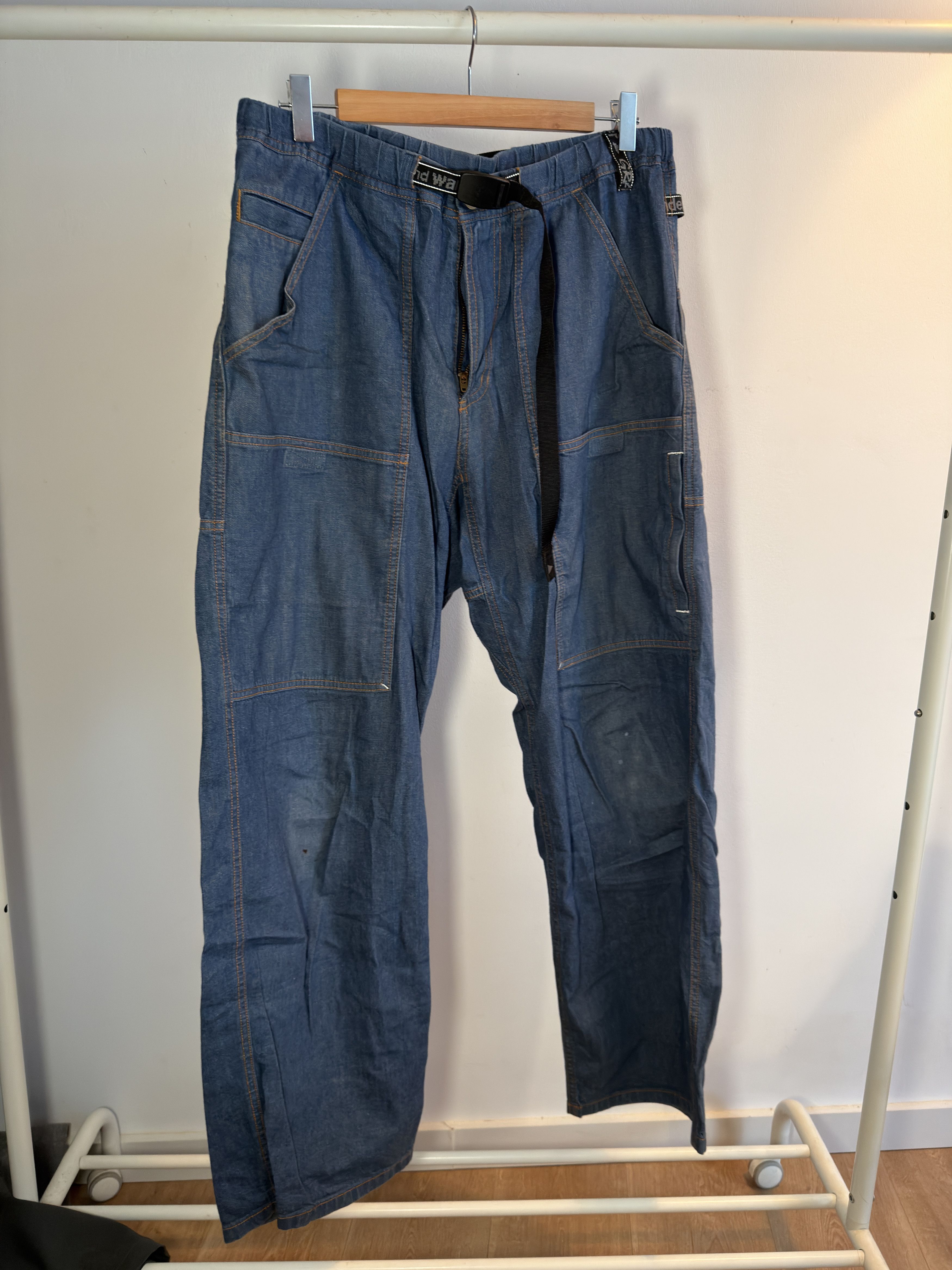 Gramicci x And Wander Denim Baggy Pants