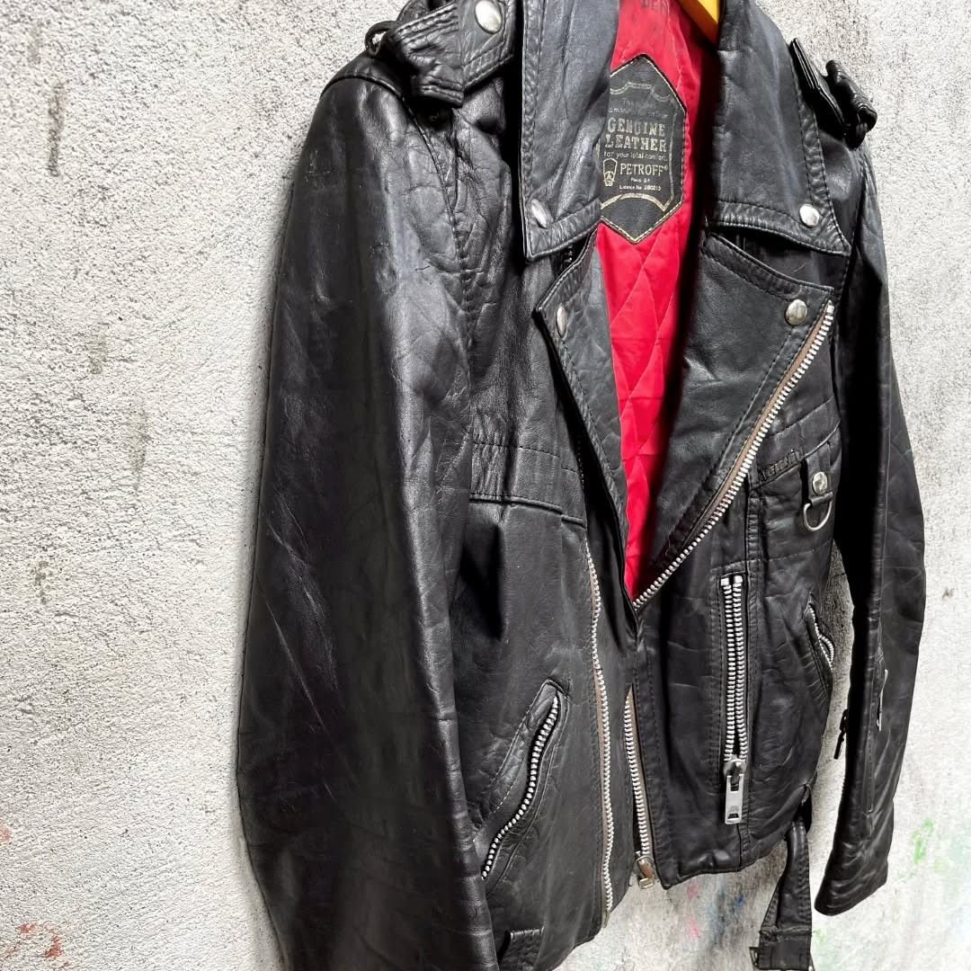 Other Petroff Leather Jacket Original 70s Metal Punk Size US XS / EU 42 / 0 - 3 Thumbnail