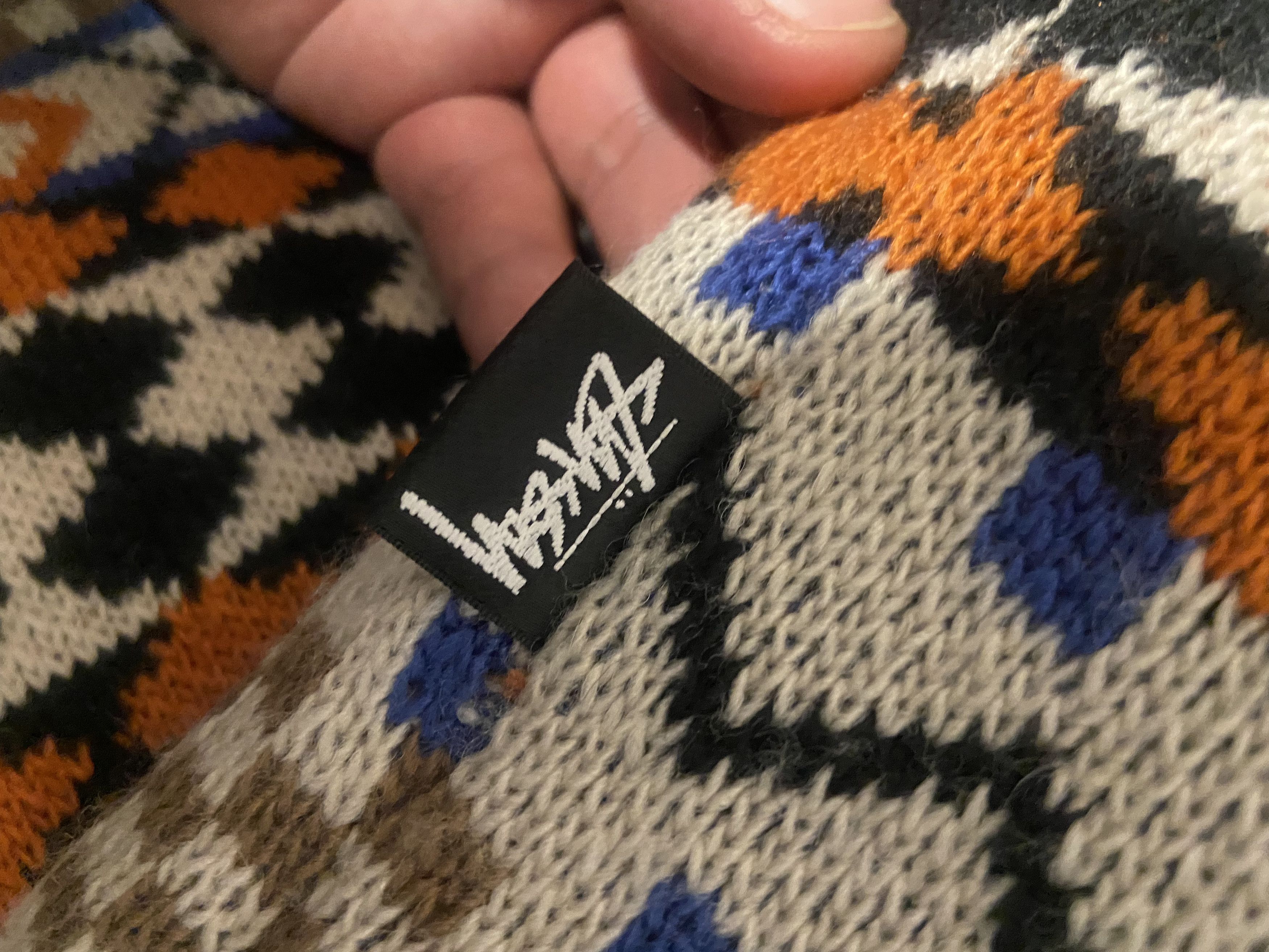 Stussy Stussy X NOMA T.D Jacquard Pattern Knit Sweater | Grailed