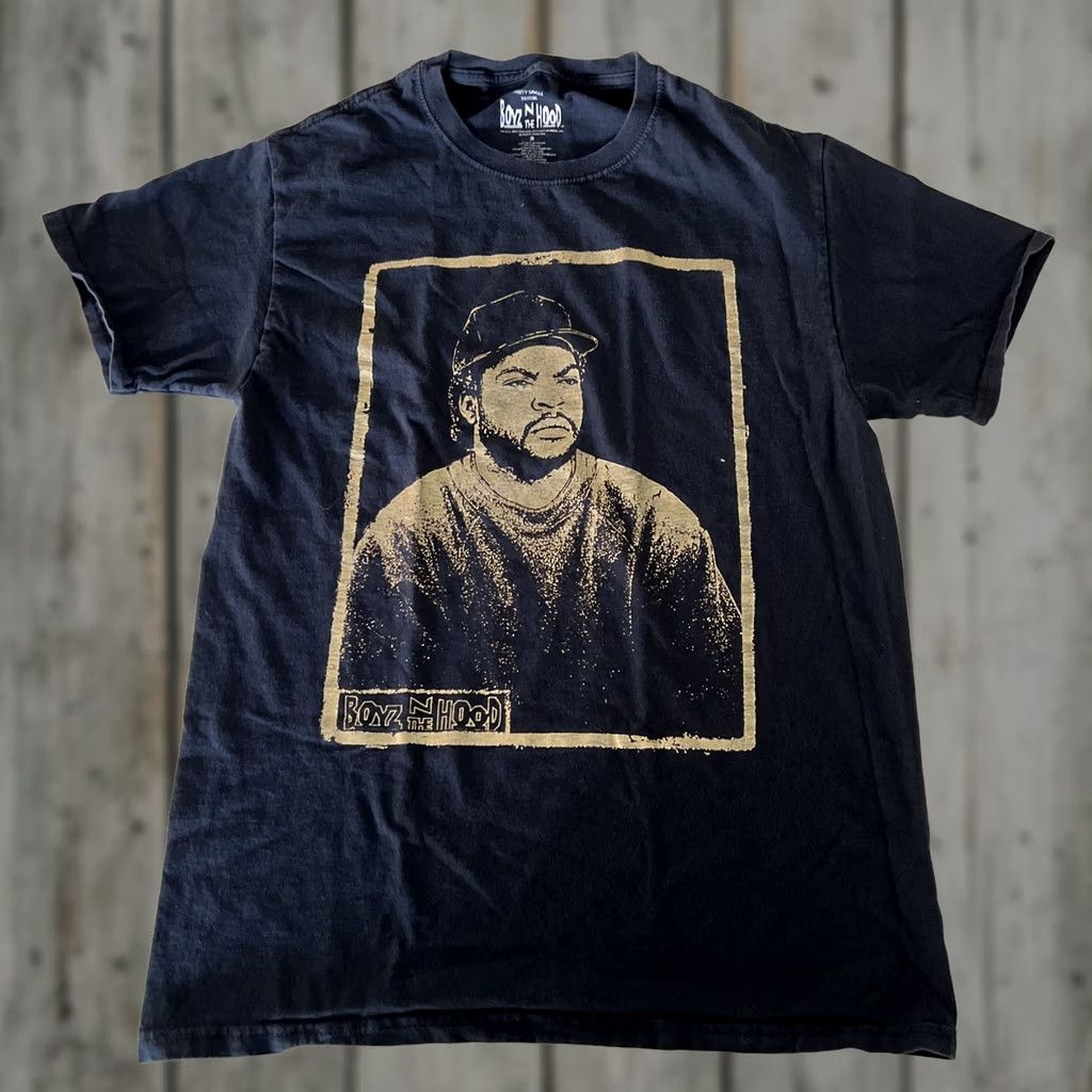 Vintage Boyz In The Hood Movie Rap Tee T Shirt Men’s Small Black Gold Short Sleeve Size US S / EU 44-46 / 1 - 1 Thumbnail