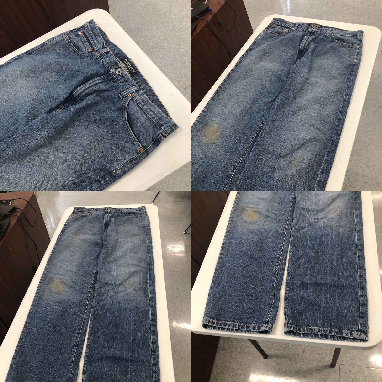 Polo Ralph Lauren VINTAGE Polo Ralph Lauren Hayden Jeans Mens 36x34 Relaxed Fit Straight Leg Blue Denim 90s Grunge Retro Polo Jeans Company Mens Jeans Size US M / EU 48-50 / 2 - 9 Thumbnail