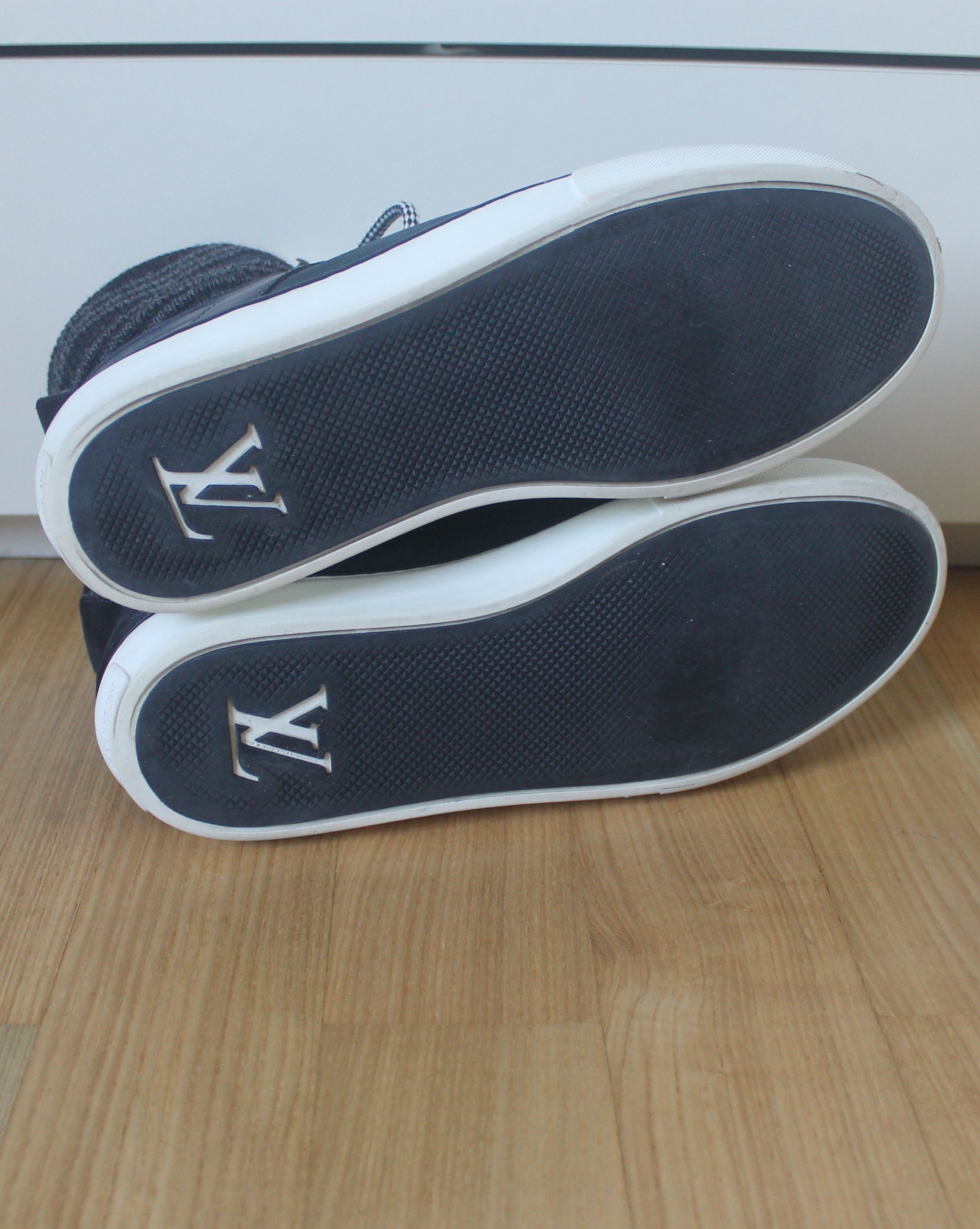 Louis Vuitton LOUIS VUITTON Breaking Away Cup Leather Mountaineer Sneaker Size US 8 / EU 41 - 12 Thumbnail