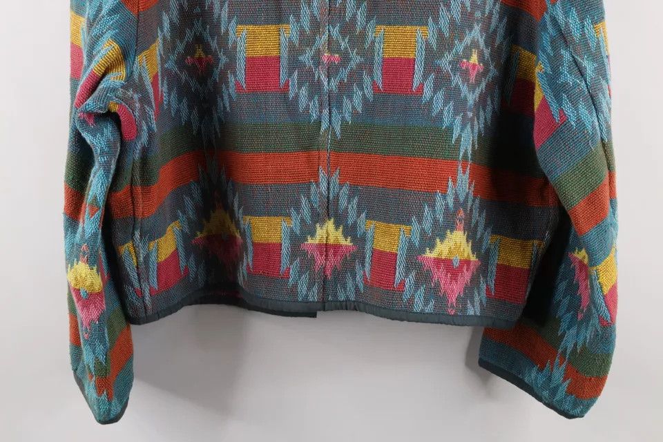 Vintage Vintage 90s Streetwear Tapestry Rainbow Blazer Jacket Size M / US 6-8 / IT 42-44 - 13 Thumbnail