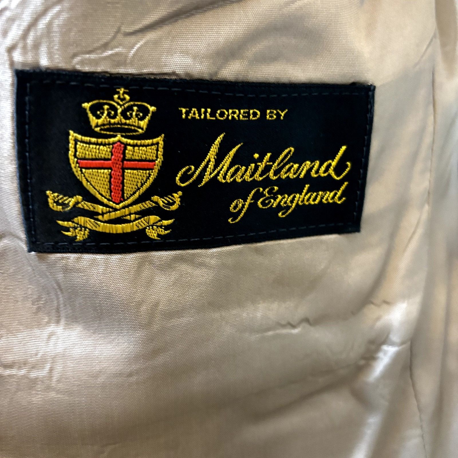 Other Maitland of England Men's Sport Coat Blazer Athletic Fit Sz Size 42R - 12 Thumbnail