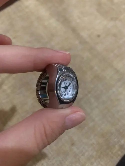 Other Mini Elastic Strap Watch Adjustable Ring Size ONE SIZE - 3 Thumbnail