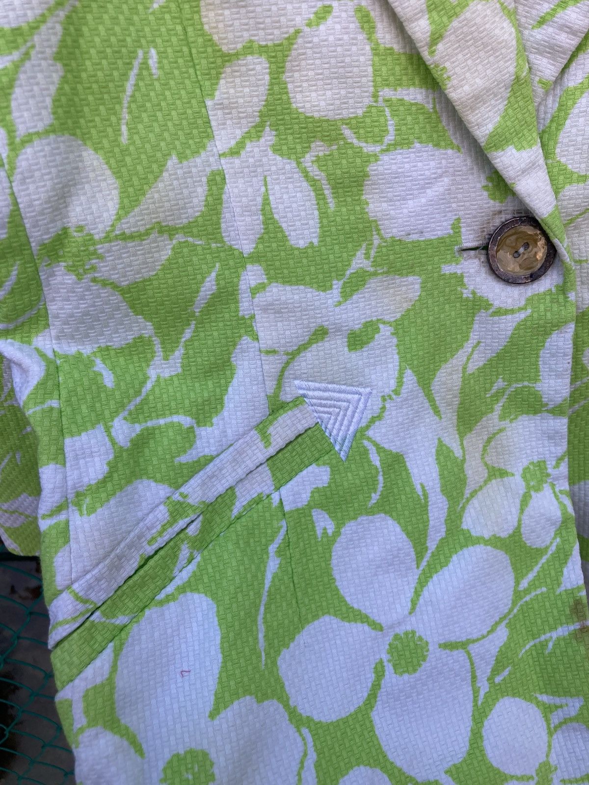 Givenchy Vintage 80s/90s Givenchy Boutiques Floral Design Blazer Size M / US 6-8 / IT 42-44 - 6 Thumbnail