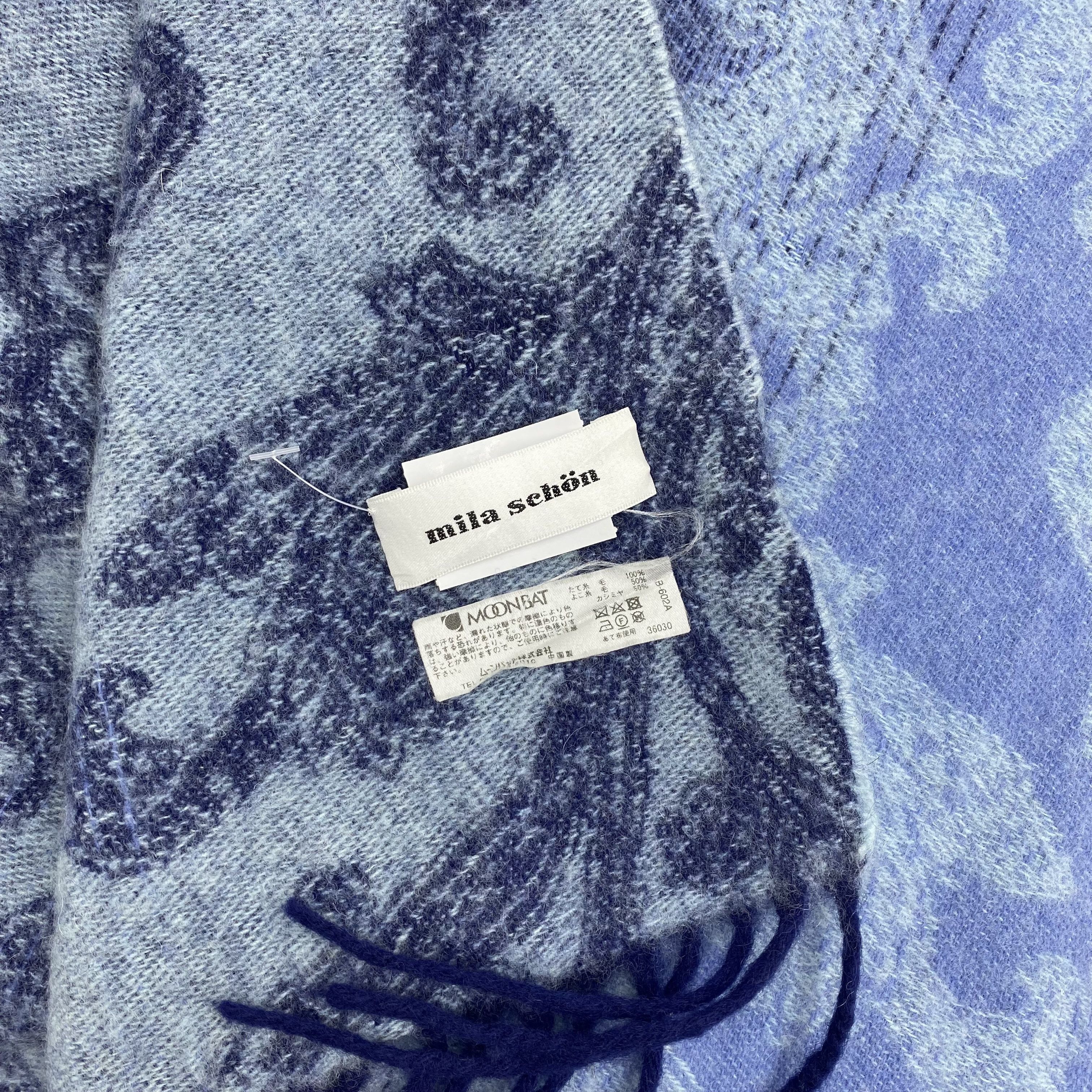 Mila Schon Vintage Mila Schon Scarf Muffler Wool Fringe Scarves Size ONE SIZE - 4 Thumbnail