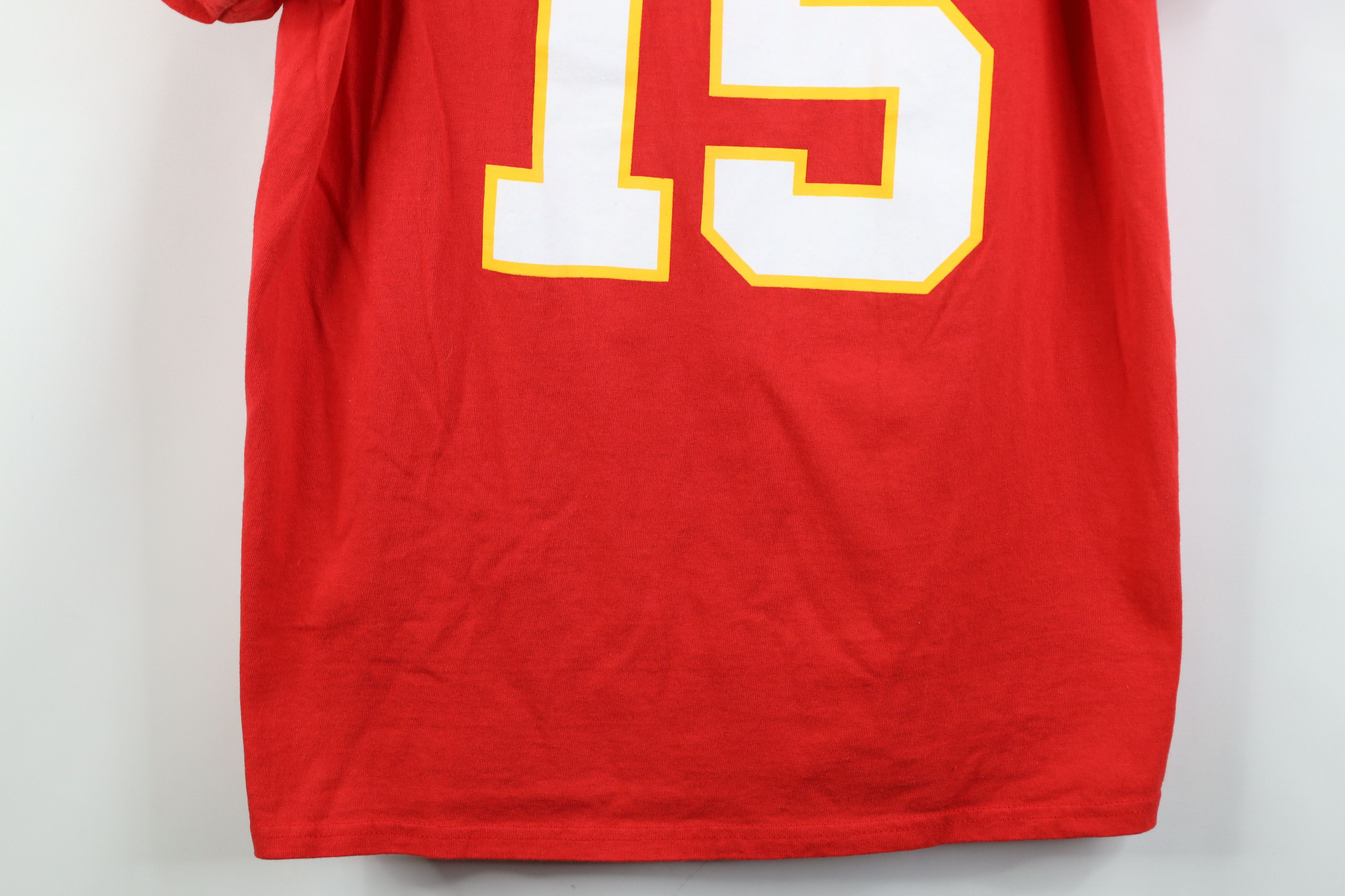 Vintage NFL LVII Patrick Mahomes Kansas City Chiefs Jersey T-Shirt Size US L / EU 52-54 / 3 - 3 Thumbnail