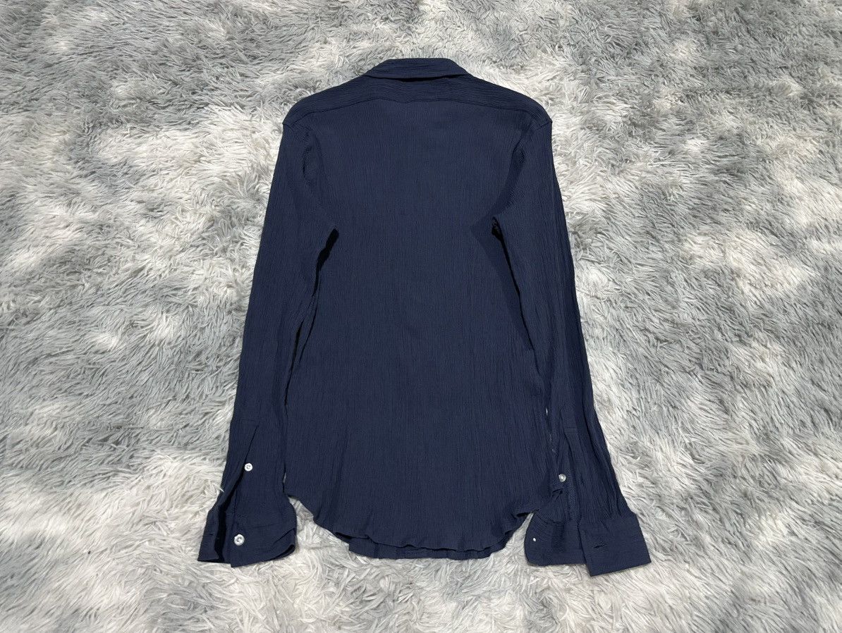 Japanese Brand 🔥Rare Y2K Cavaria Pleats Shirt Button Ups Size US M / EU 48-50 / 2 - 7 Thumbnail