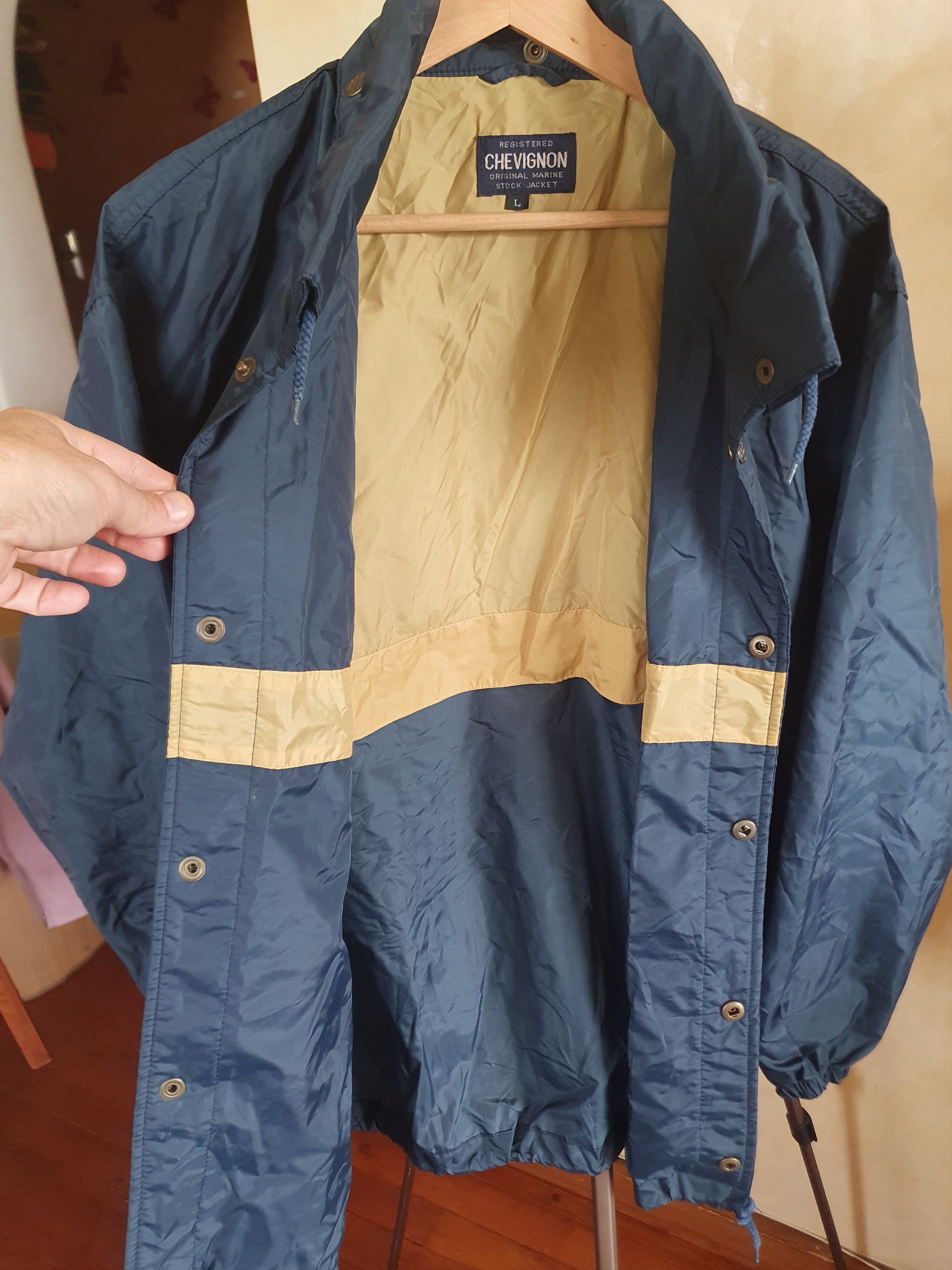 Chevignon × Vintage Chevignon Original Marine Stock Jacket Windbreaker L Size US L / EU 52-54 / 3 - 4 Thumbnail