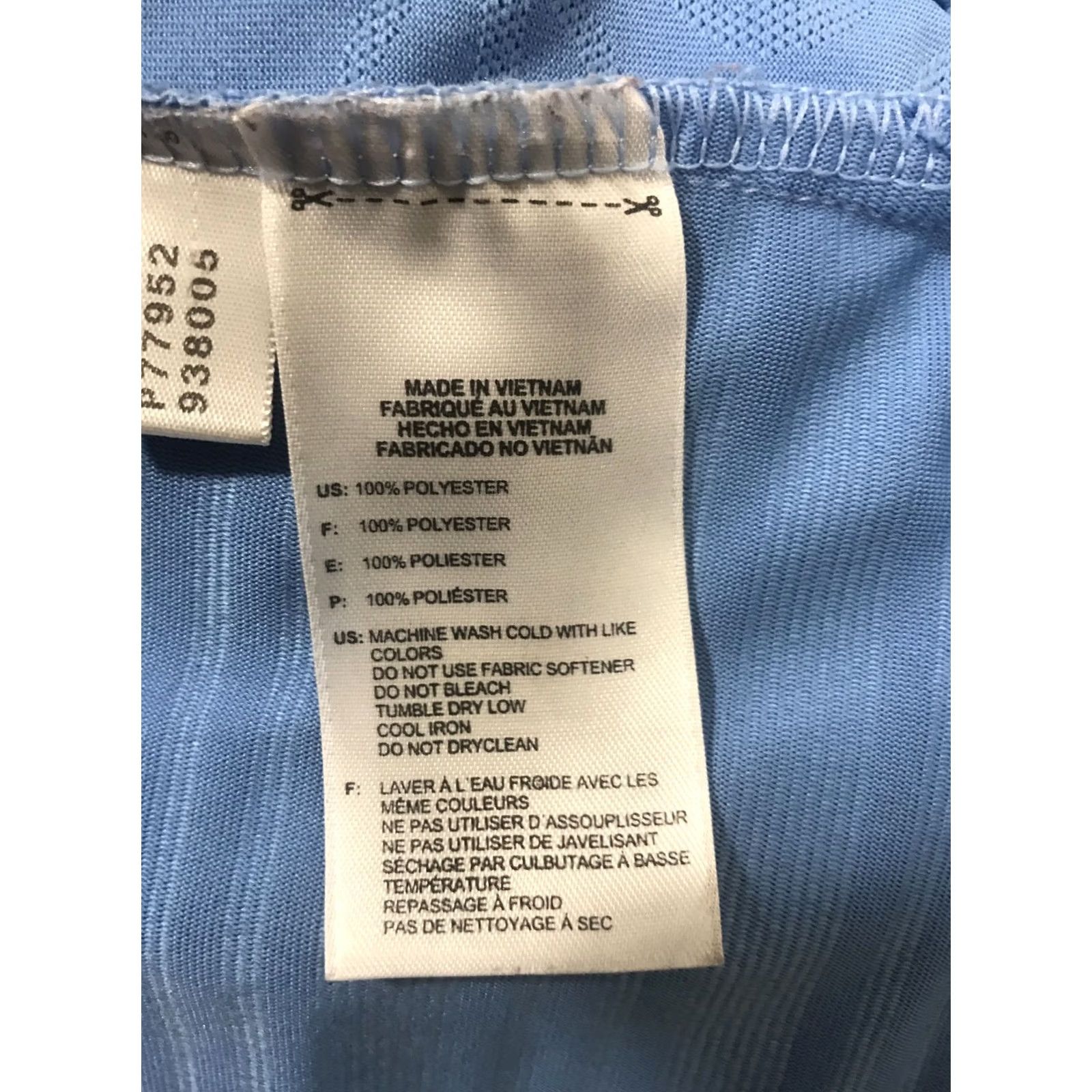 Adidas adidas Clima Cool Dri-Fit Golf Polo Short Sleeve Shirt Blue Size L Regular Men's Polo Shirt Size US L / EU 52-54 / 3 - 7 Thumbnail