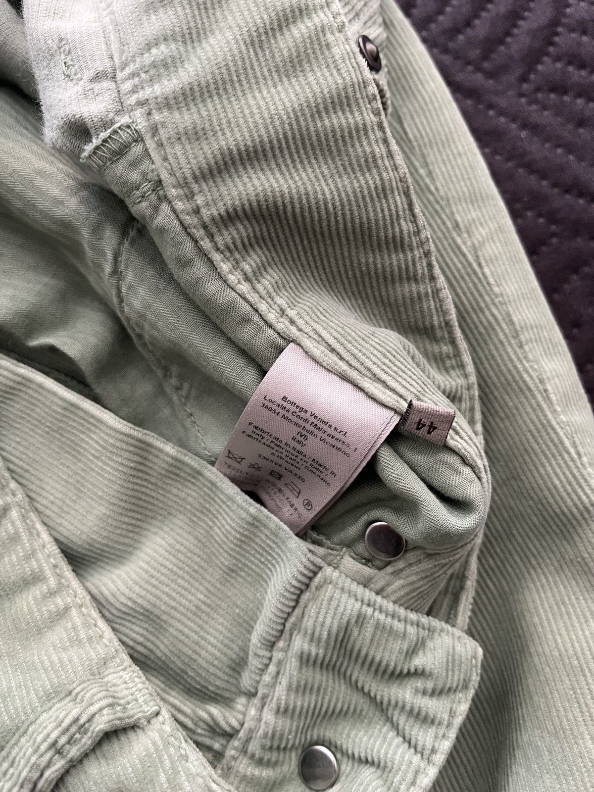 Bottega Veneta Bottega Veneta Pistachio Green Corduroy Size 26" / US 2 / IT 38 - 11 Thumbnail
